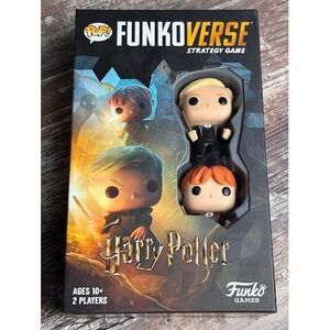 FunkoVerse Harry Potter 101 Strategy Board Game 2 Players Ages 10+ New Sealed